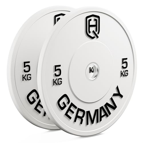 HQ Germany Premium Bumper Plates: 50mm Hantelscheiben Set