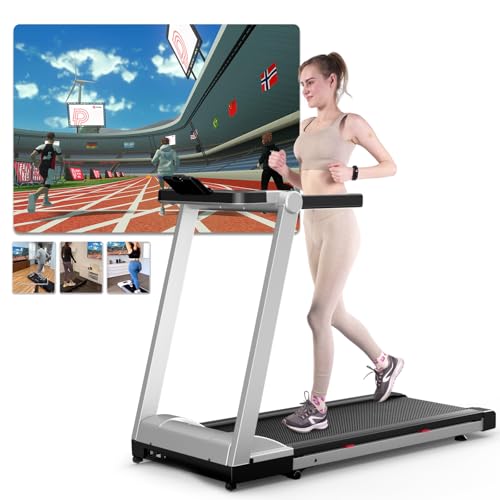 Superun Faltbares Heim-Laufband: Steigung, App & Trainingskurse