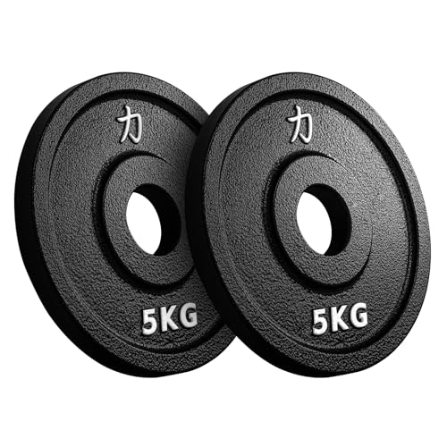 Strength Shop Gusseisen Hantelscheiben: Robuste 50mm Gewichtsscheiben für Langhantel
